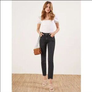 Reformation 💋 Julia High Jeans \\ Size 29 // Black